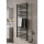 Vertaduro - Badkamerradiator met thermostaat SIMONE 600W 144x50 cm zwart