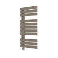 Vertaduro - Badkamerradiator met thermostaat ZIVA 500W 109x50 cm taupe