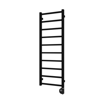 Vertaduro - Badkamerradiator met thermostaat ZOE 400W 114x40 cm zwart