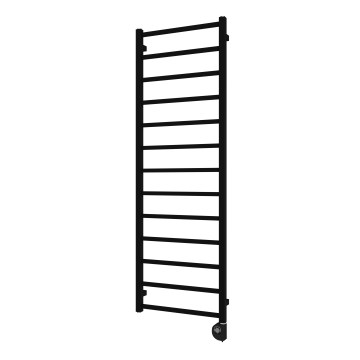 Vertaduro - Badkamerradiator met thermostaat ZOE 400W 150x50 cm zwart