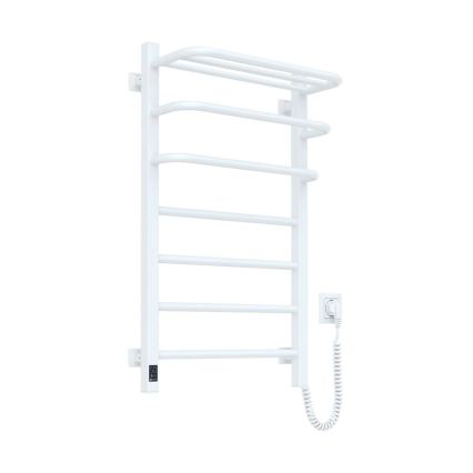 Vertaduro - Elektrische handdoekdroger met thermostaat DOR 155W/230V 80x48 cm IP44 wit rechts