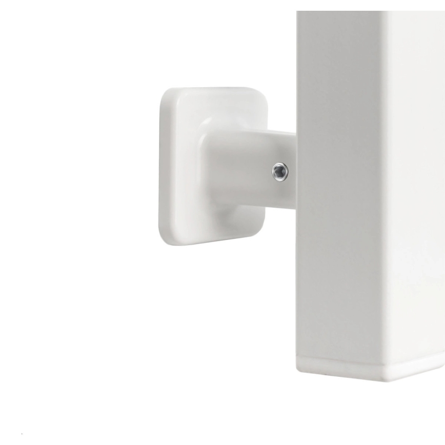 Vertaduro - Elektrische handdoekdroger met thermostaat DOR 155W/230V 80x48 cm IP44 wit rechts
