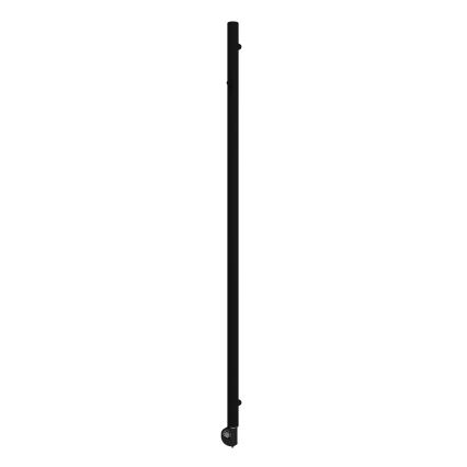 Vertaduro - Radiateur de salle de bains avec thermostat ERDA 400W 180x5 cm noir