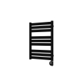 Vertaduro - Radiateur de salle de bains avec thermostat LUCY 400W 73x50 cm noir
