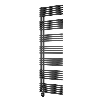 Vertaduro - Radiateur de salle de bains avec thermostat MICHELLE 900 W 177 x 50 cm anthracite