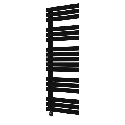 Vertaduro - Radiateur de salle de bains avec thermostat ZIVA 800 W 177 x 50 cm noir
