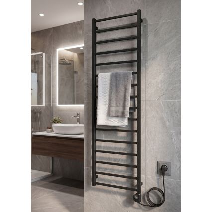 Vertaduro - Radiateur de salle de bains avec thermostat ZOE 400W 186x50 cm anthracite