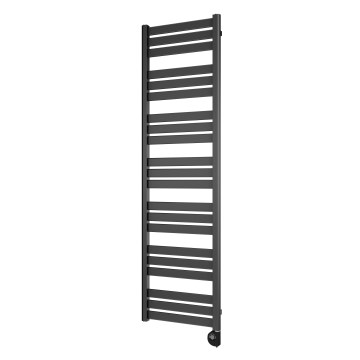 Vertaduro - Radiateur de salle de bains LUCY avec thermostat, 800 W, 177 x 50 cm, anthracite