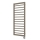 Vertaduro - Radiateur de salle de bains thermostatique ADEL 600W 128x50 cm taupe