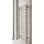 Vertaduro - Radiateur de salle de bains ZOE 400 W avec thermostat, 114 x 40 cm, taupe