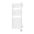 Vertaduro - Radiateur pivotant pour salle de bains avec thermostat MEG 600W 118x50 cm blanc
