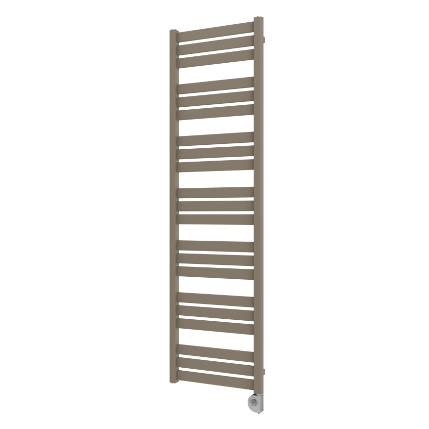 Vertaduro - Radiateur sèche-serviettes avec thermostat LUCY 800W 177x50 cm taupe