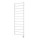 Vertaduro - Radiateur sèche-serviettes pour salle de bains avec thermostat ZOE 400W 150x50 cm blanc