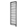 Vertaduro - Sèche-serviettes ADEL avec thermostat 600W 172x50 cm anthracite