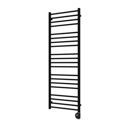 Vertaduro - Sèche-serviettes avec thermostat SIMONE 600 W 144 x 50 cm noir