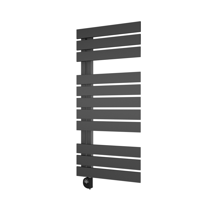 Vertaduro - Sèche-serviettes de salle de bains avec thermostat ZIVA 500W 109x50 cm anthracite