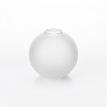 Vervangend glas voor kroonluchter E27 Ø 15 cm, mat wit