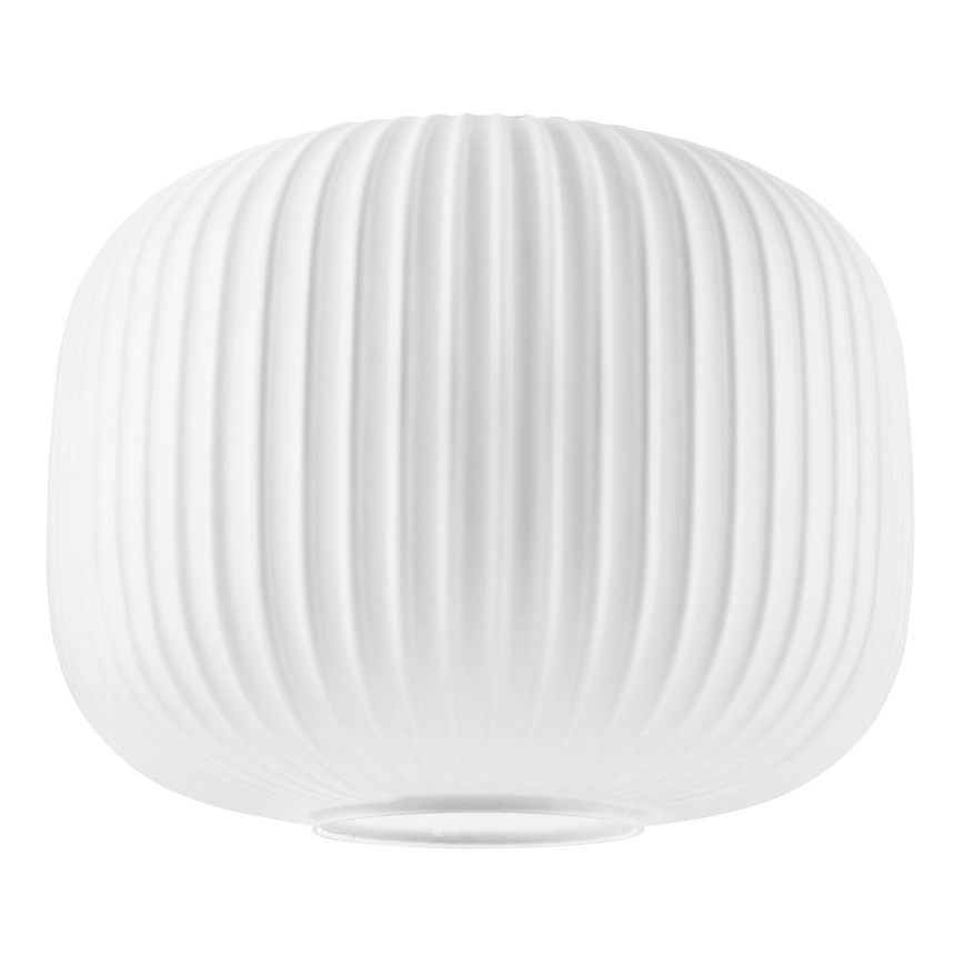 Vervangend glas voor kroonluchter HARMA E27 23x25 cm wit