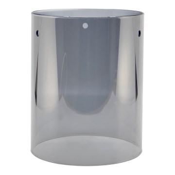 Vervangend glas voor plafondlamp E27 diameter 13 cm grijs
