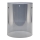 Vervangend glas voor plafondlamp E27 diameter 13 cm grijs