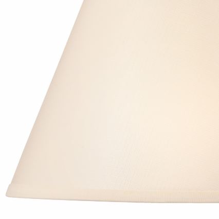 Vervangende lampenkap voor tafellamp JUTA E27 Ø 19 cm, crème