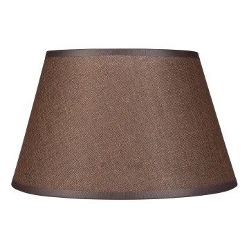 Vervangende lampenkap voor kroonluchter en wandlamp ANTONIO E14 120x200 mm bruin