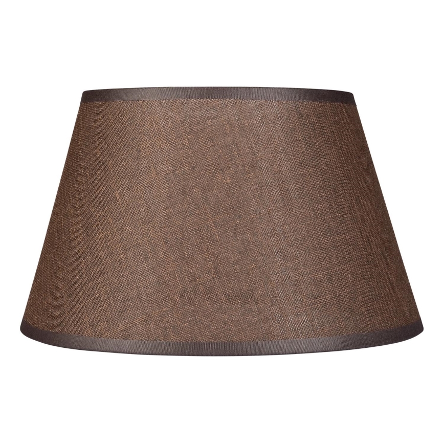 Vervangende lampenkap voor kroonluchter en wandlamp ANTONIO E14 120x200 mm bruin