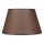 Vervangende lampenkap voor kroonluchter en wandlamp ANTONIO E14 120x200 mm bruin