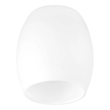 Vervangende lampenkap voor kroonluchter en wandlamp PISA E27 diameter 12 cm wit