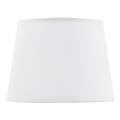 Vervangende lampenkap voor tafellamp DIAMOND E27 17x20 cm wit