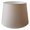 Vervangende lampenkap voor tafellamp met E27-fitting, Ø 20 cm, beige