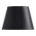 Vervangende lampenkap voor tafellamp PICO E14 Ø 16 cm, zwart
