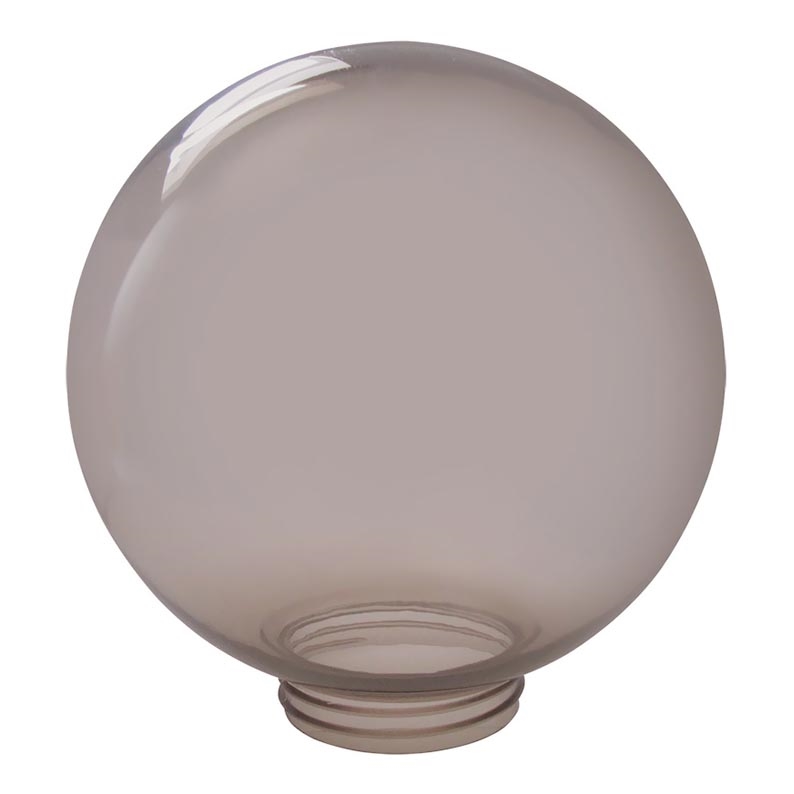 Vervangende rokerige lampenkap voor wandlampen E27 diameter 20 cm