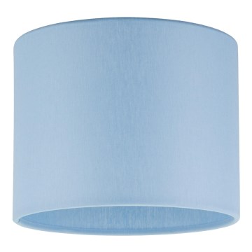 Vervangende universele lampenkap CILINDER E27 Ø 20 cm blauw