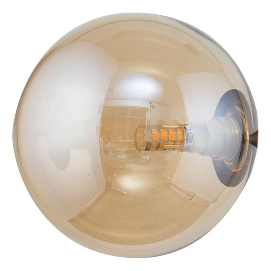 Vervangingsglas voor hanglamp, tafellamp en wandlamp ORO G9 diameter 14 cm beige