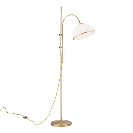 Vervangingsglas voor kroonluchter en vloerlamp OLD LAMP E27 diameter 30 cm wit/goud