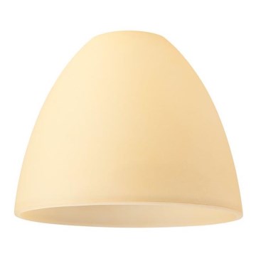 Vervangingsglas voor kroonluchter en wandlamp TULIPAN E27 100x130 mm geel