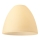 Vervangingsglas voor kroonluchter en wandlamp TULIPAN E27 100x130 mm geel
