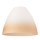 Vervangingsglas voor kroonluchter en wandlamp TULIPAN E27 100x130 mm oranje
