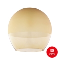 Vervangingsglas voor kroonluchter KULA E27, Ø 38 cm, rookbeige