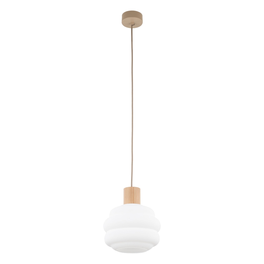 Vervangingsglas voor kroonluchter MELIA E27, Ø 20 cm, wit
