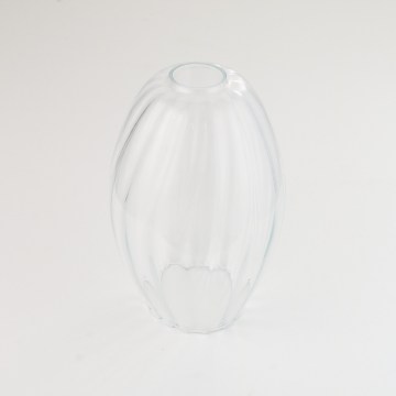 Vervangingsglas voor kroonluchter OTTICCO PICCOLO E27, Ø 16 cm, helder