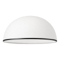 Vervangingsglas voor kroonluchter RETRO, ANTICO E27 Ø 30 cm wit/zwart