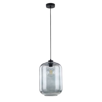 Vervangingsglas voor kroonluchter ROLLER E27, Ø 24 cm, rookgrijs