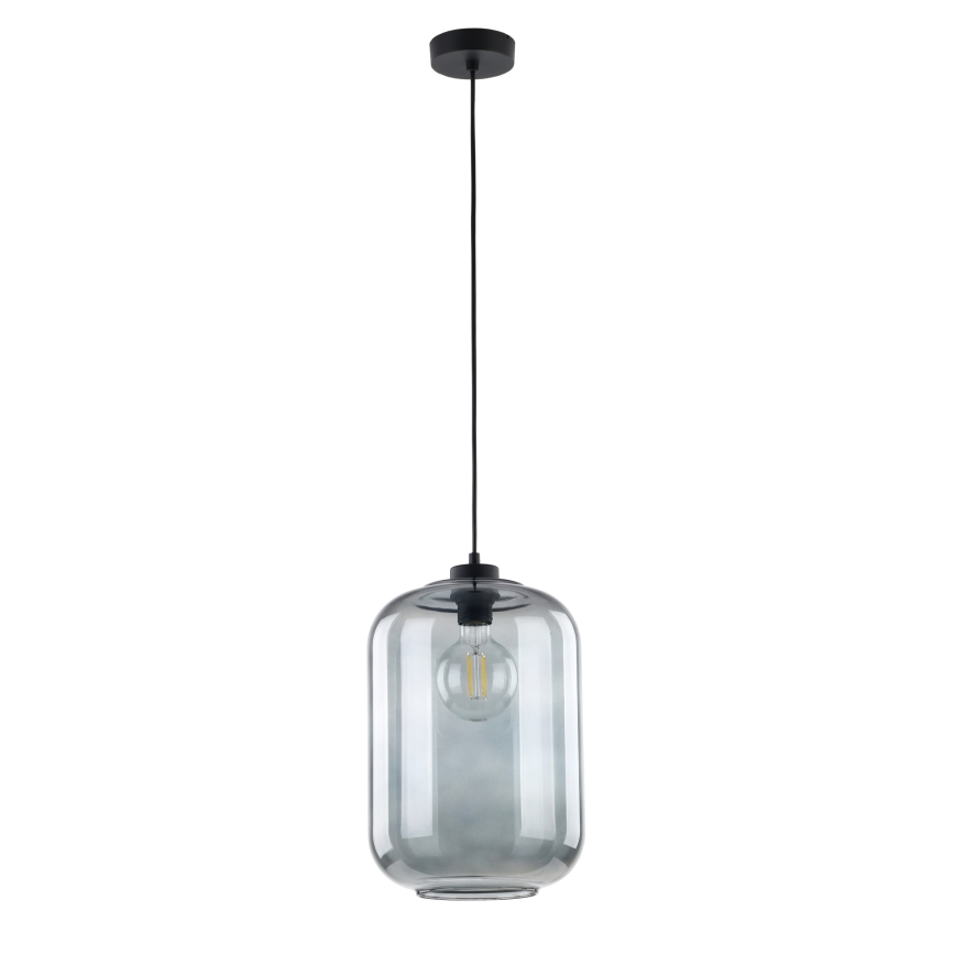 Vervangingsglas voor kroonluchter ROLLER E27, Ø 24 cm, rookgrijs