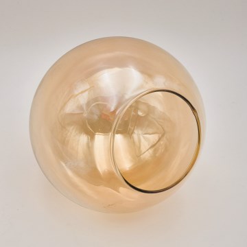 Vervangingsglas voor kroonluchters MALENA en MALIVA E14, gerookt beige