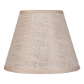 Vervangingslampenkap voor kroonluchter en wandlamp ANTONIO E14 120x150 mm beige