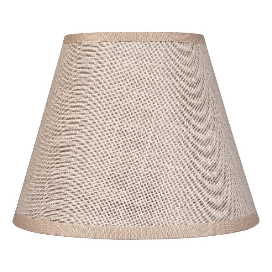 Vervangingslampenkap voor kroonluchter en wandlamp ANTONIO E14 120x150 mm beige