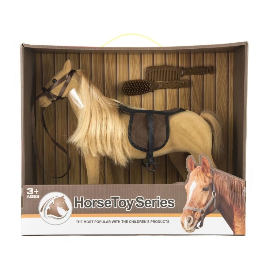 Verzorgpaard met accessoires