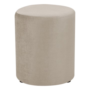 VEX poef 36x36 cm beige